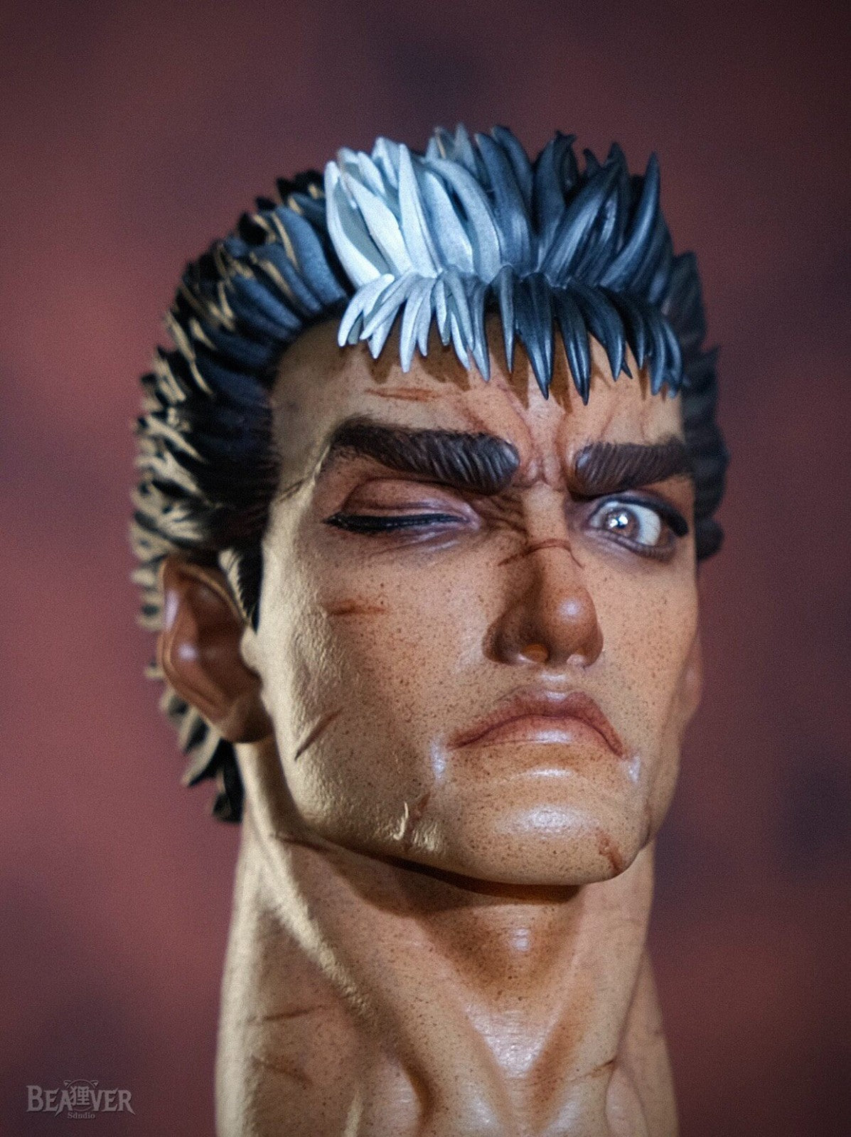 custom 1/6 berserk guts head need 40 days arrange ship
