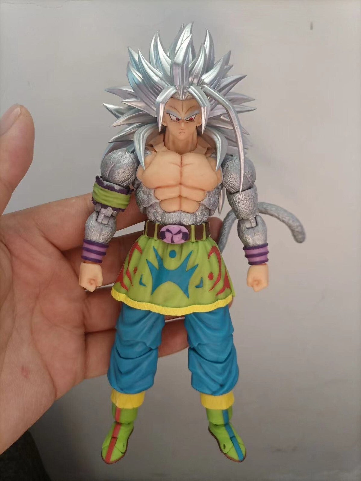 custom  dragonball kong ssj5 goku