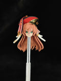 custom 1/12  cartoon Japanese animation girl head for    6 inch shf  figure