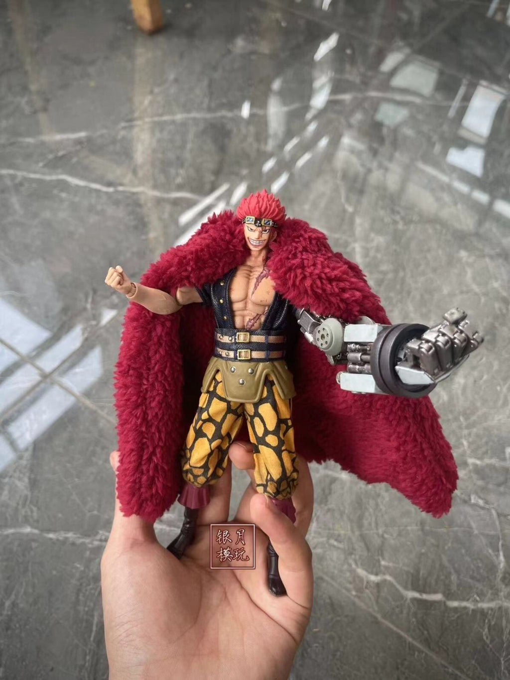 CUSTOM 1/12 one piece   van shf  Eustass Kid 6  inch figure