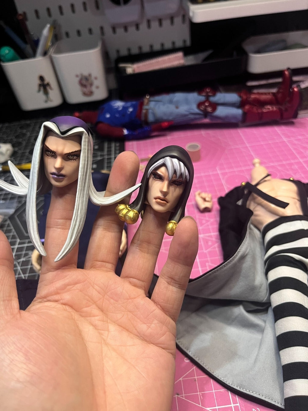 custom 1/6 JoJo's Bizarre Adventure Risotto Nero    figure need about 50days