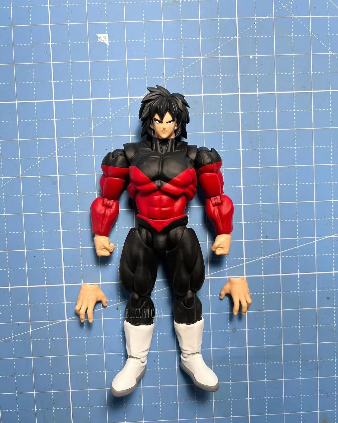 custom dragonball  shf broly  figure