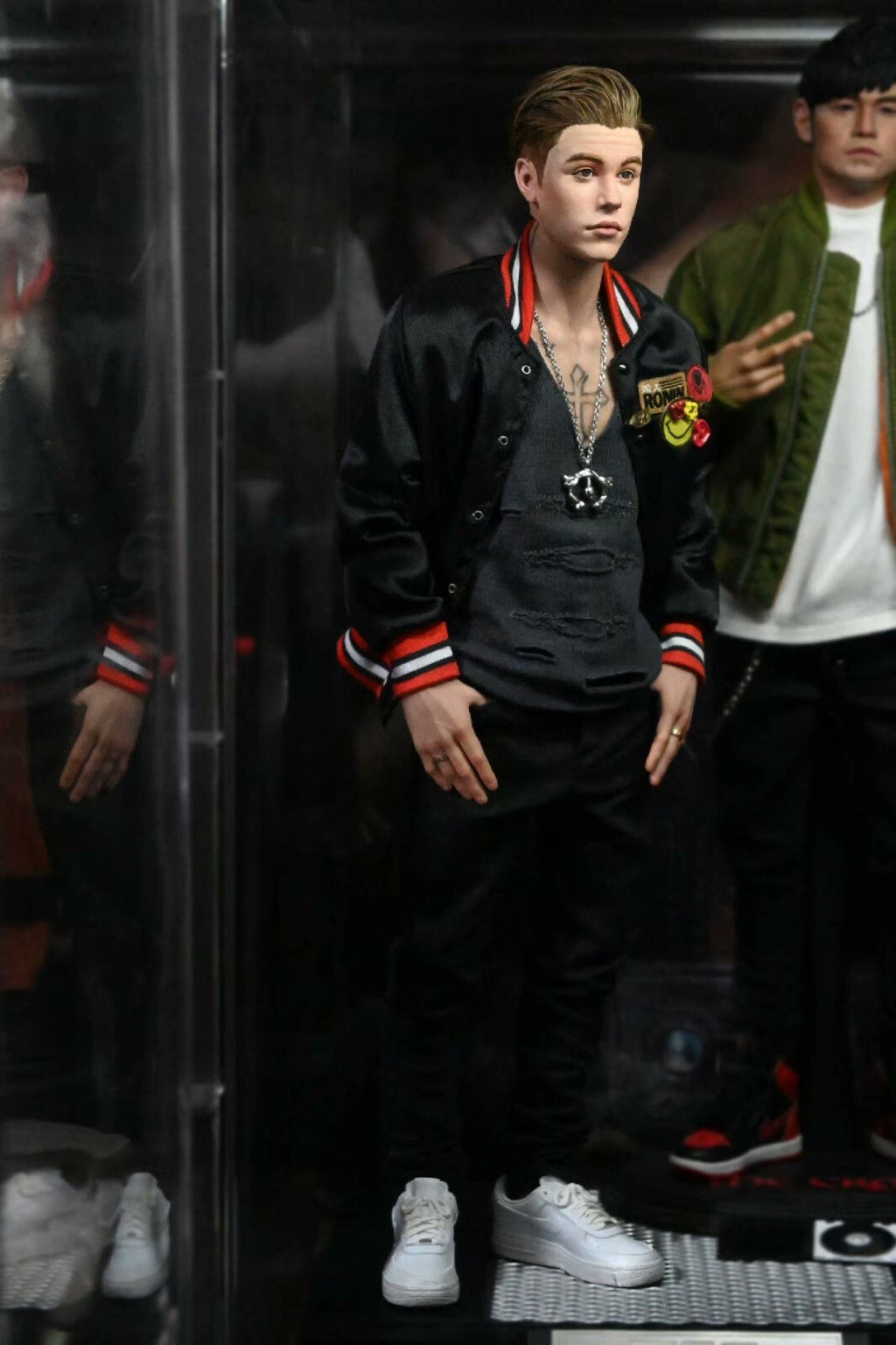 custom 1/6 scale justin bieber Male Model for 12'' Action Figure