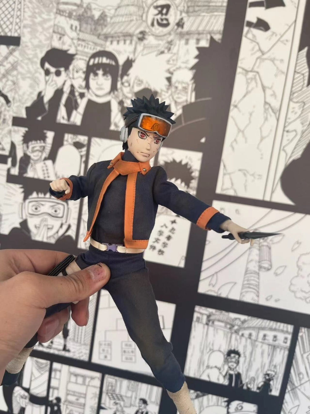 CUSTOM 1/6  Uchiha Obito 12  inch figure
