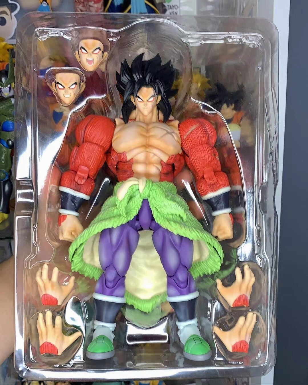 CUSTOM Dragon Ball SHF s.h.figuarts Broly Super Saiyan 4 Action Figure