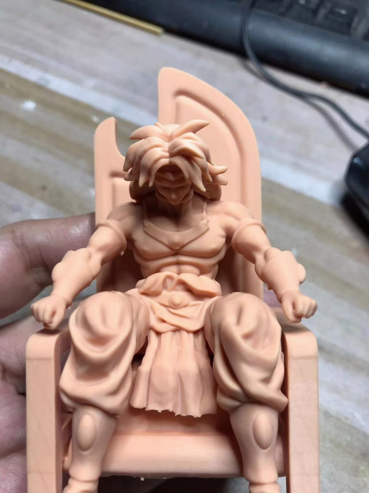 custom dragon ball broly   Resin GK Anime Statue HG SCALE