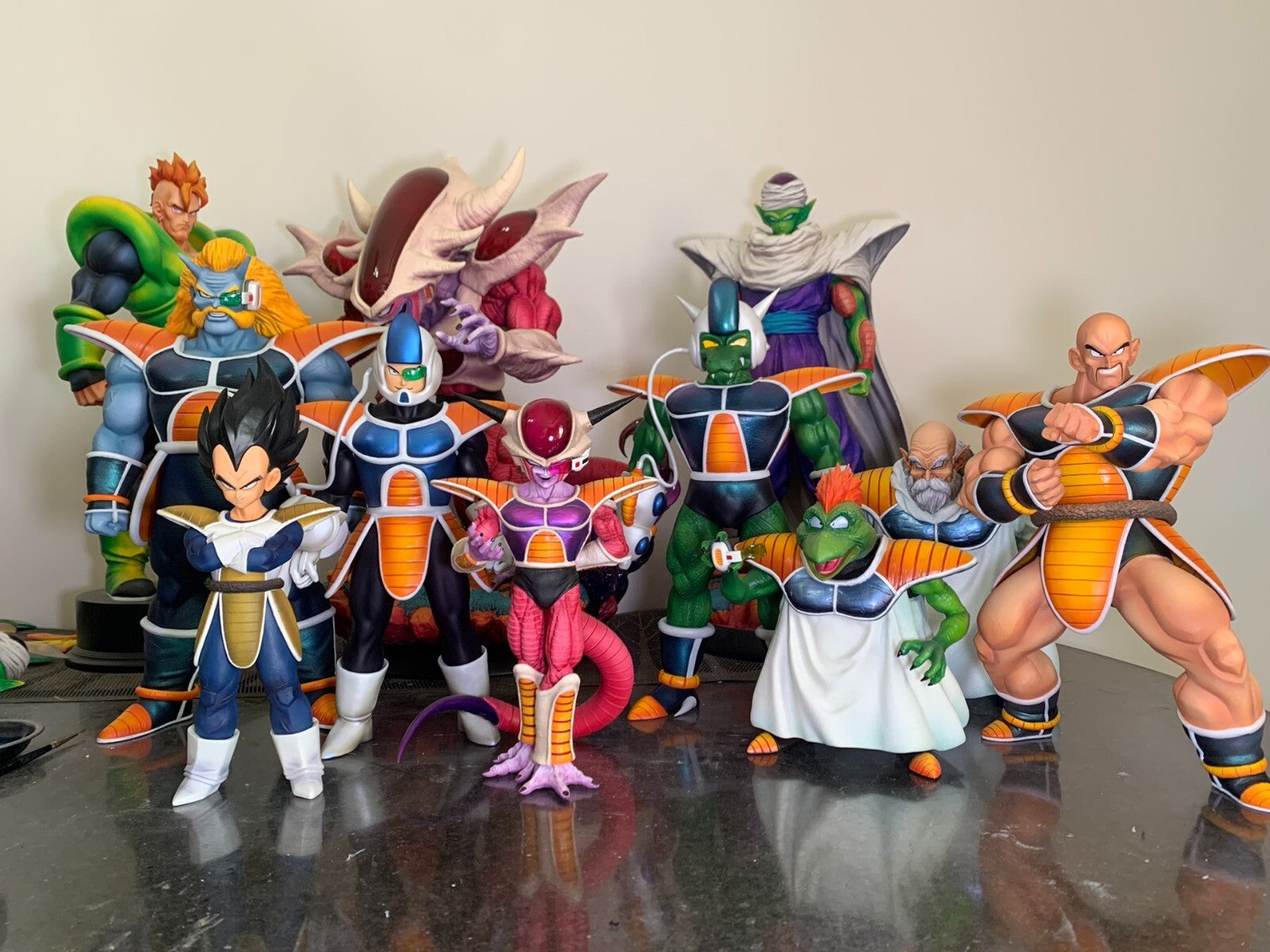 custom dragonball  freiza solider resin 20cm