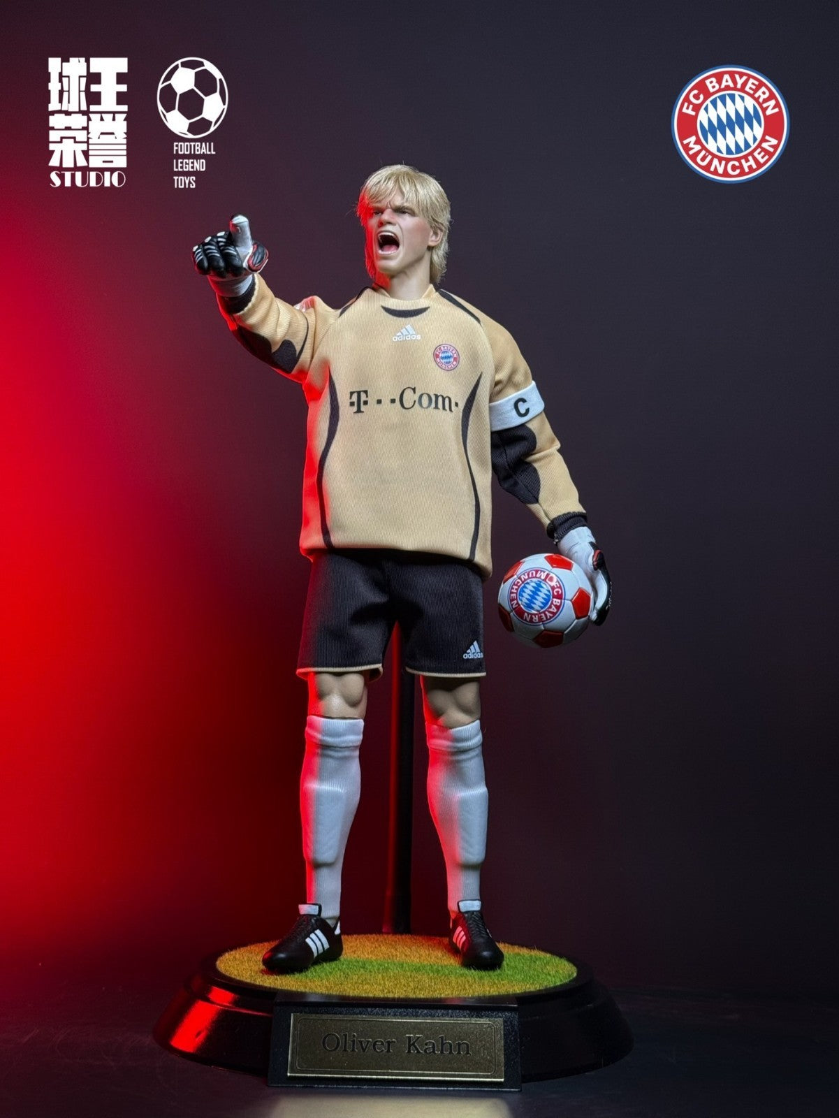 custom 1/6 scale Oliver Kahn Male Model for 12'' Action Figure