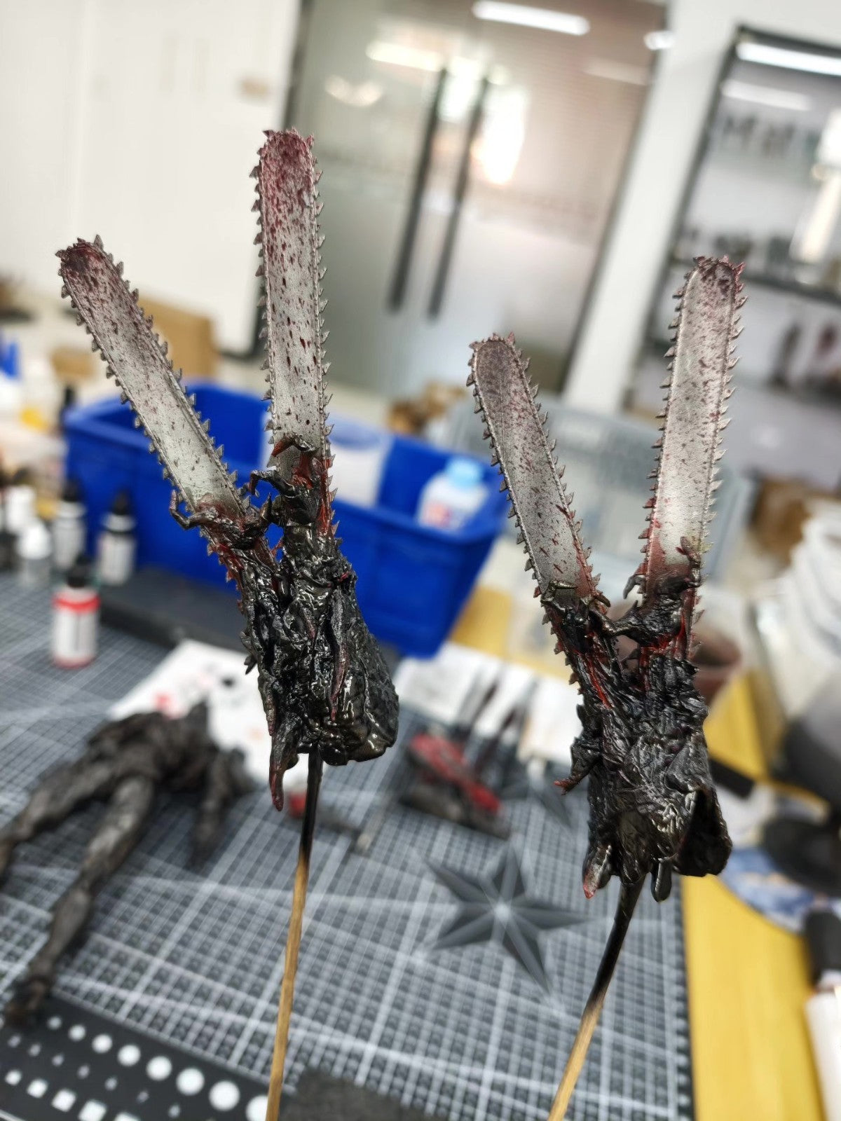 custom head ktis for SEXYICE Studio VERMIN UNKVAL Manticora 1/12