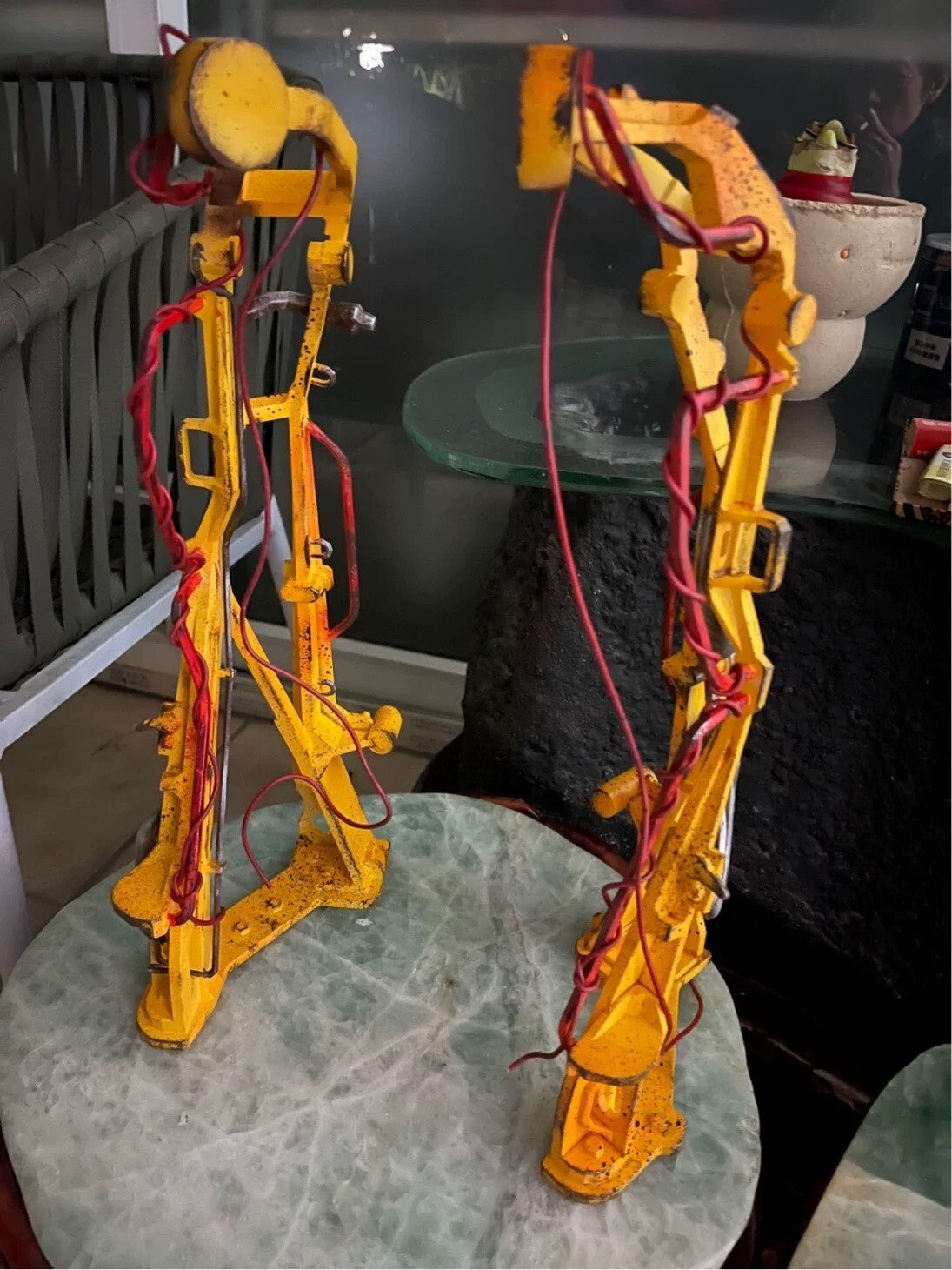custom 1/6  3a toys threezero fallout Power Armor  stands