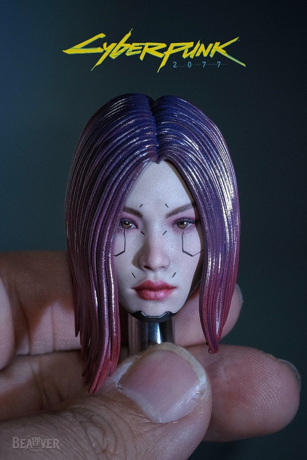 1/6   cyberpunk 2077 song so mi head for   12inch action figure