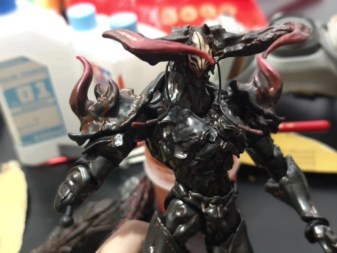 custom head  shoulder ktis for SEXYICE Studio VERMIN UNKVAL Manticora 1/12