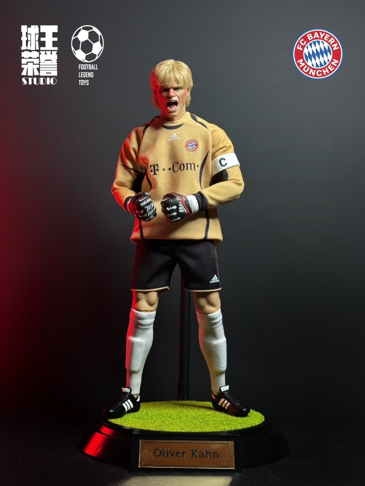 custom 1/6 scale Oliver Kahn Male Model for 12'' Action Figure