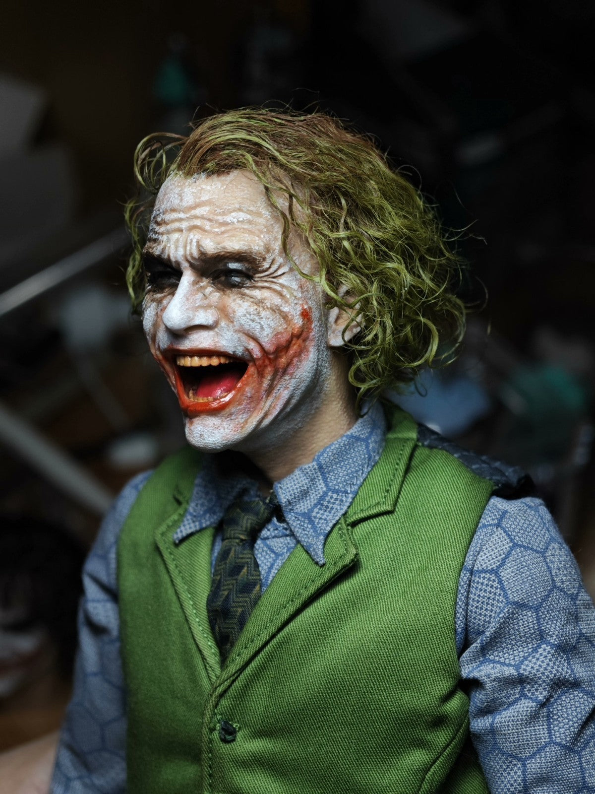 1/6   joker head  for hottoys