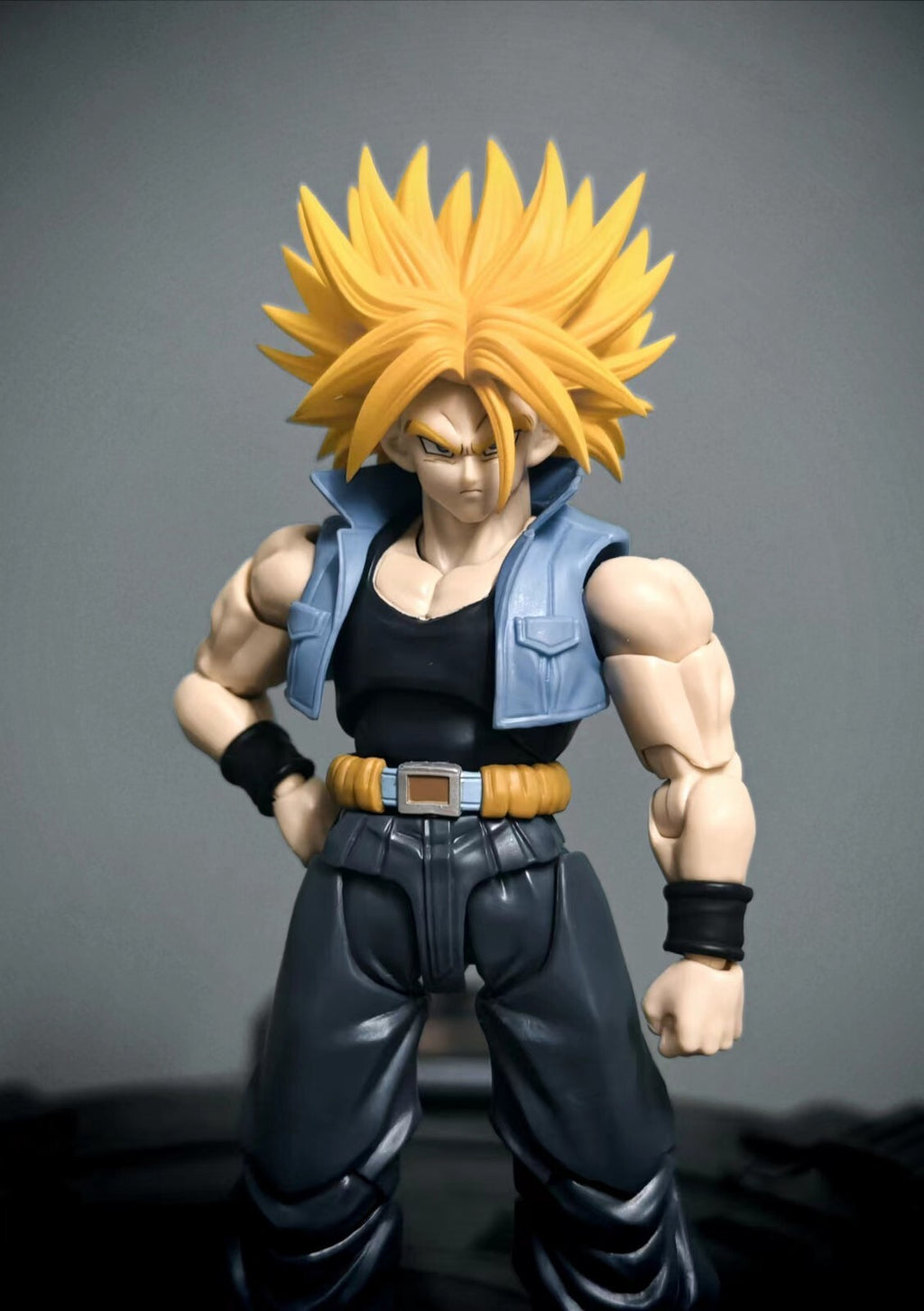 CUSTOM Dragon Ball SH Figuarts super saiyan trunks hair only in stock
