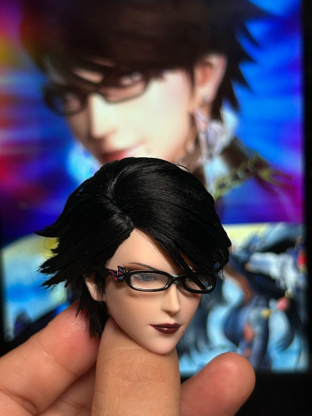 custom 1/6   Bayonetta    head need about 60days ship