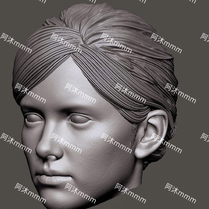 1/6  The Last of Us ellie head