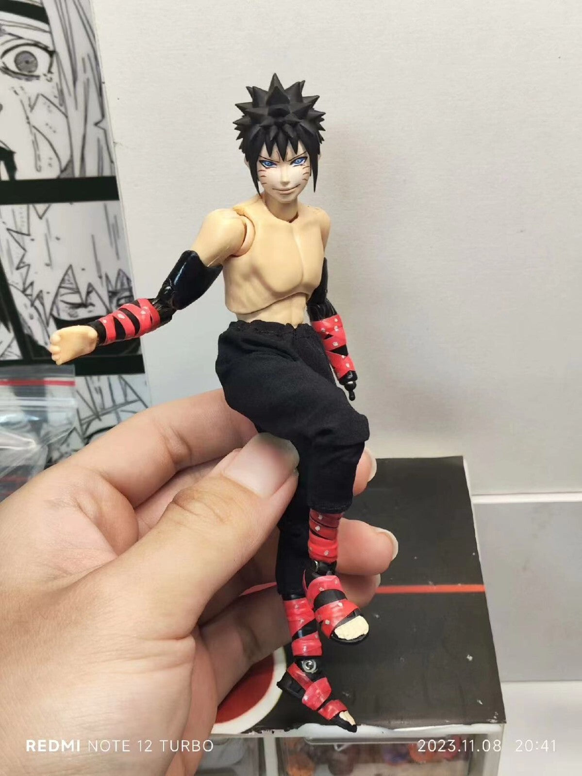 custom 1/12 Uzumaki Menma action  figure