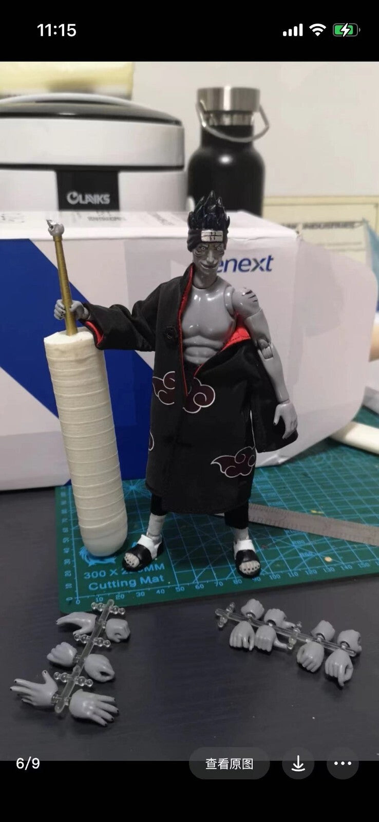 CUSTOM 1/12  shf Hoshigaki Kisame   6  inch figure