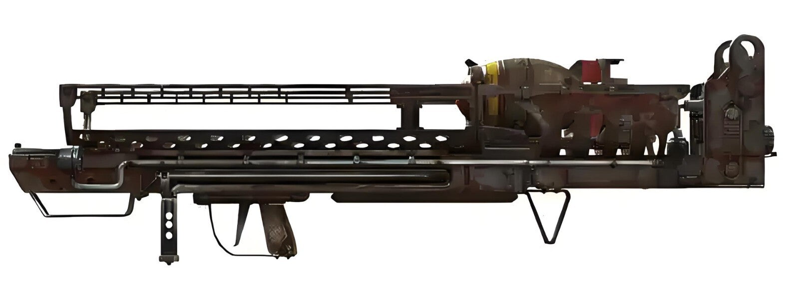 custom 1/6 Cyberpunk wastland gun  for fallout t60 figure threezero