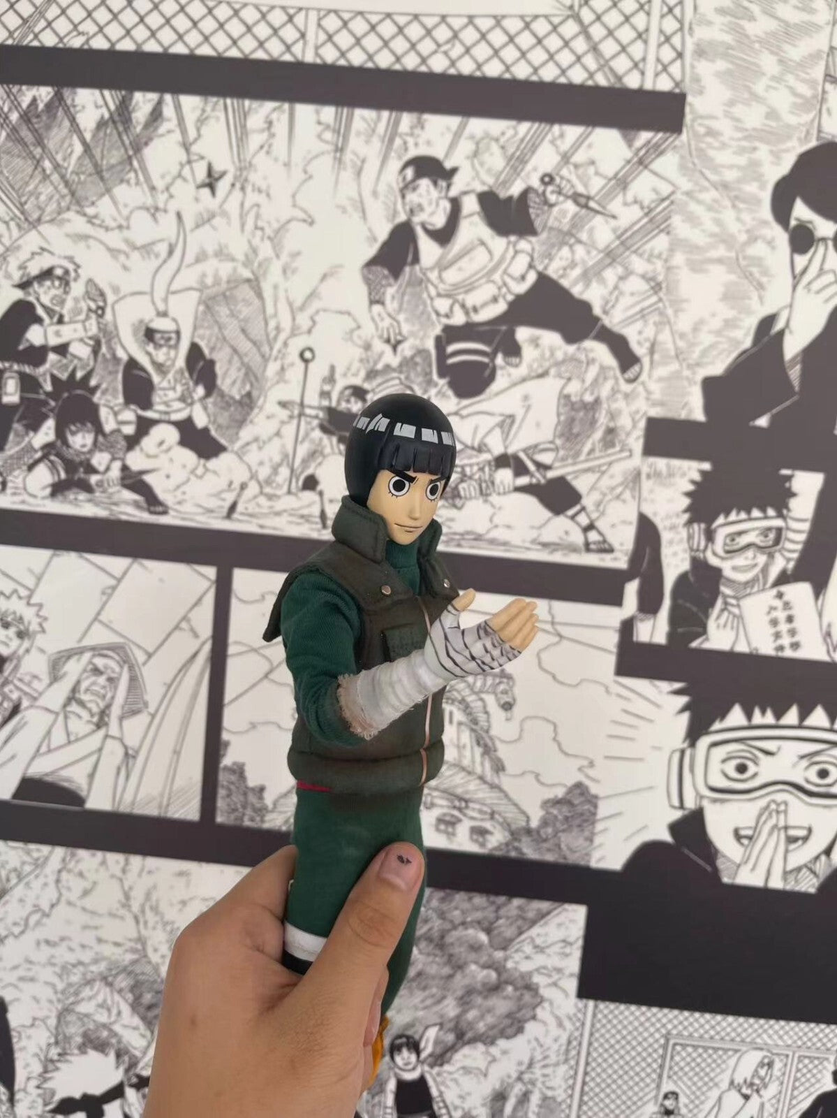 custom 1/6 rock lee   action  figure