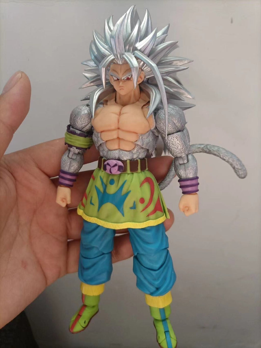 custom  dragonball kong ssj5 goku