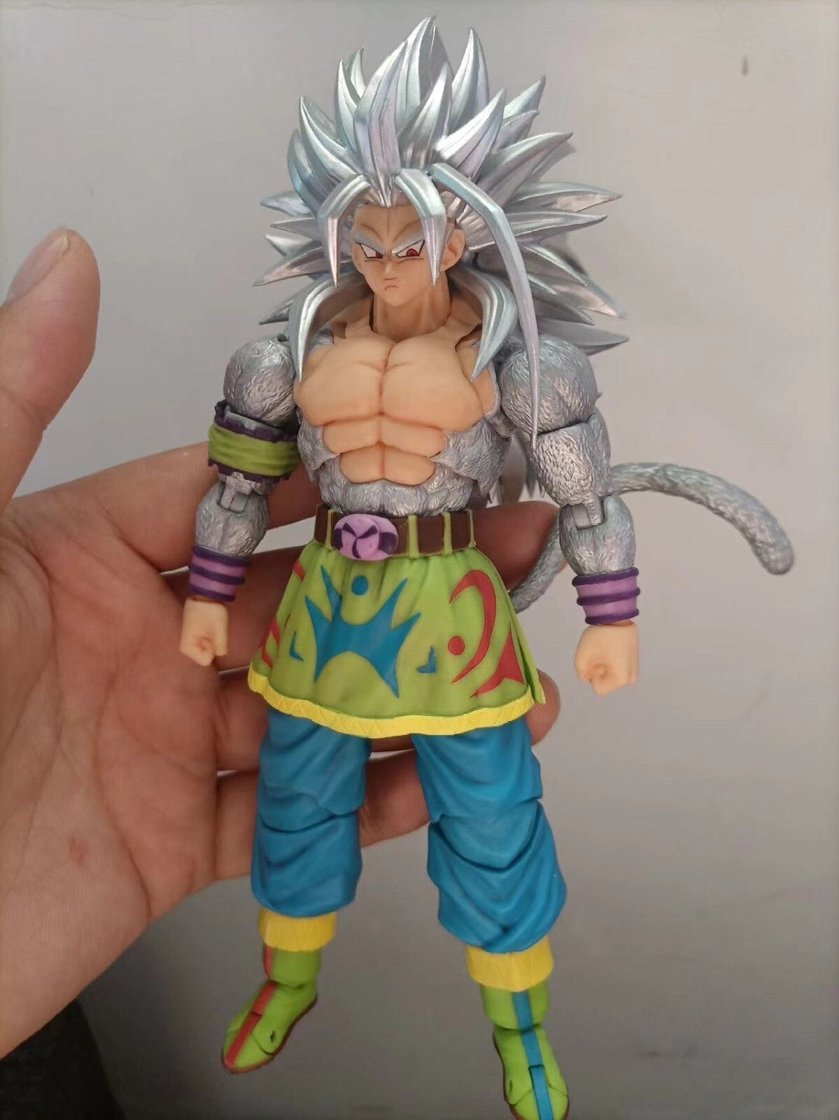 custom  dragonball kong ssj5 goku
