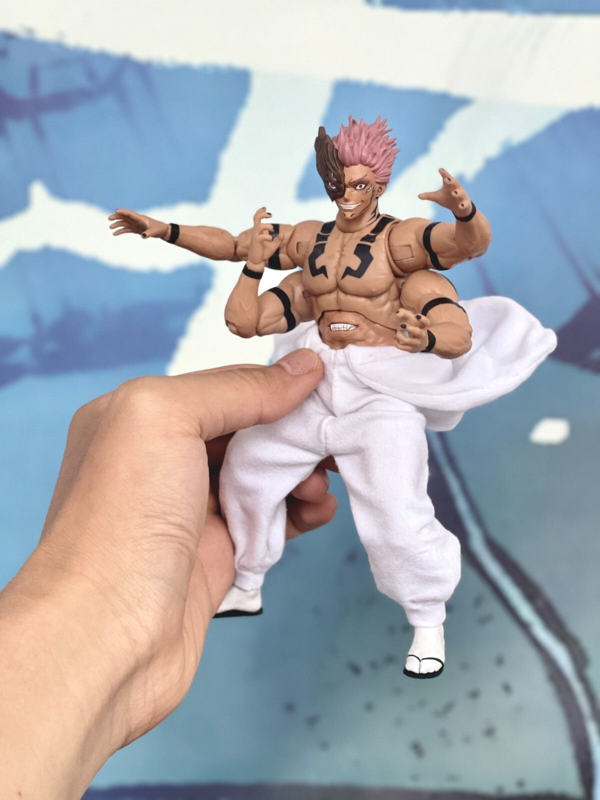 custom 1/12   Jujutsu Kaisen Ryomen Sukuna    figure