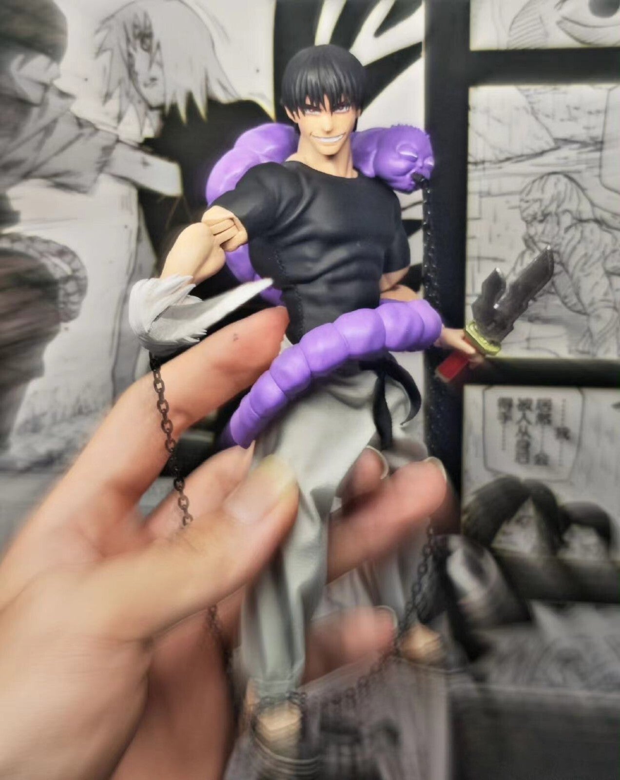 custom 1/12 Jujutsu Kaisen  Fushiguro Toji  6 inch figure