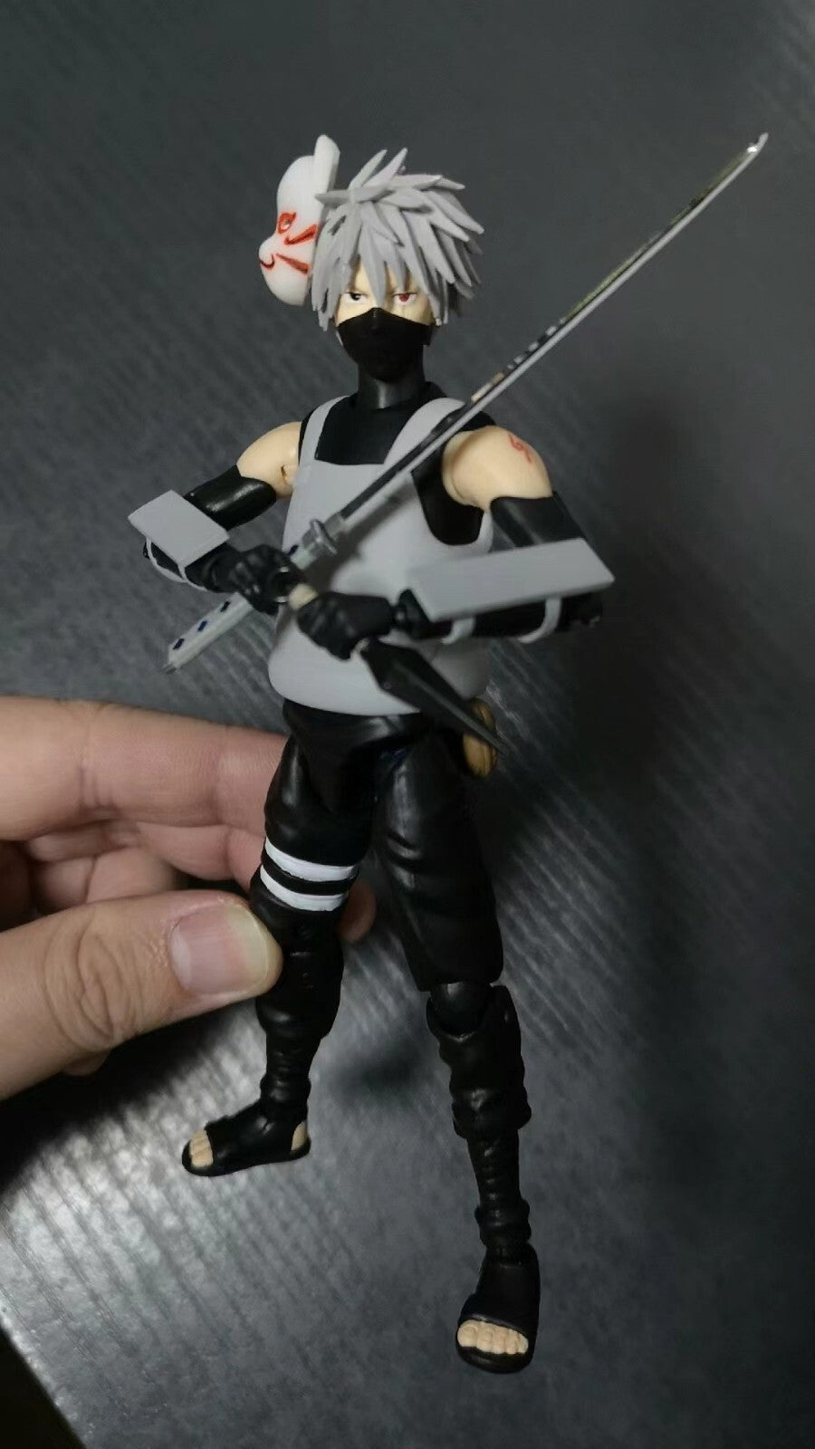 custom 1/12  Kakashi  6 inch shf  figure