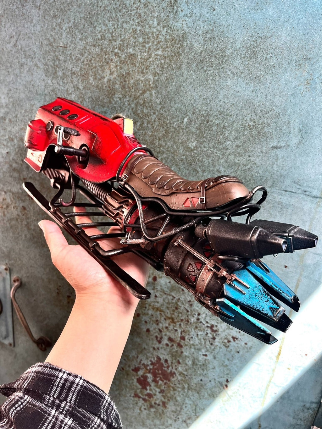custom 1/6  3a toys threezero  Cyberpunk wastland moto  42 cm