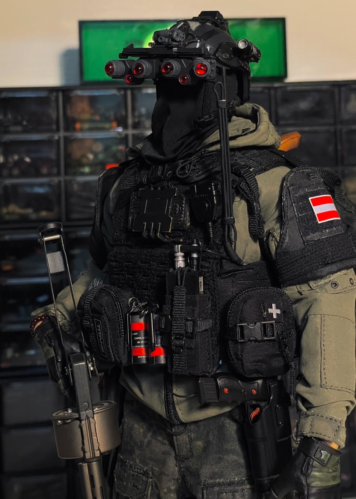 custom  1/6 cod  duty call figure