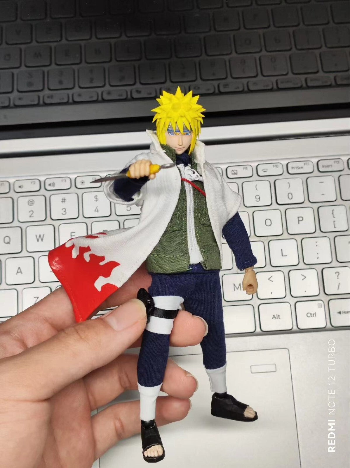custom 1/12 Namikaze Minato 6 inch shf  figure