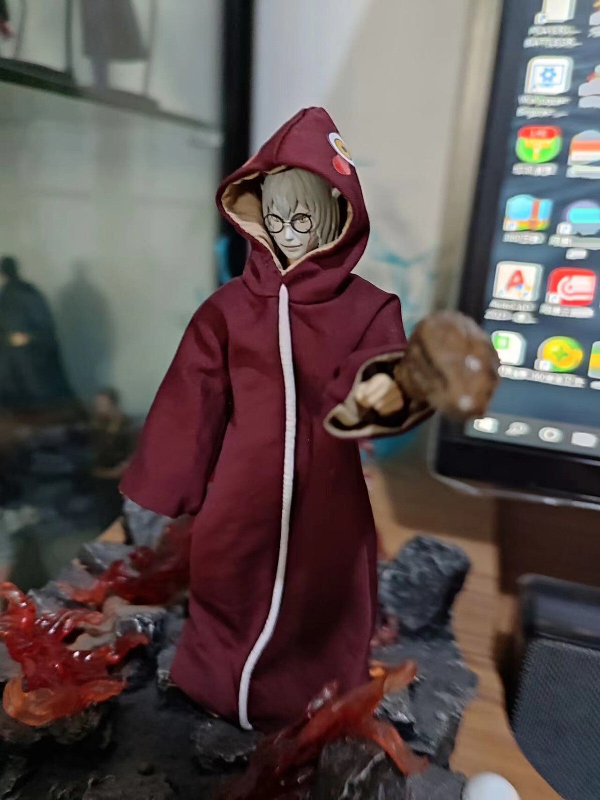 custom 1/12 shf Yakushi Kabuto  figure no including  snake