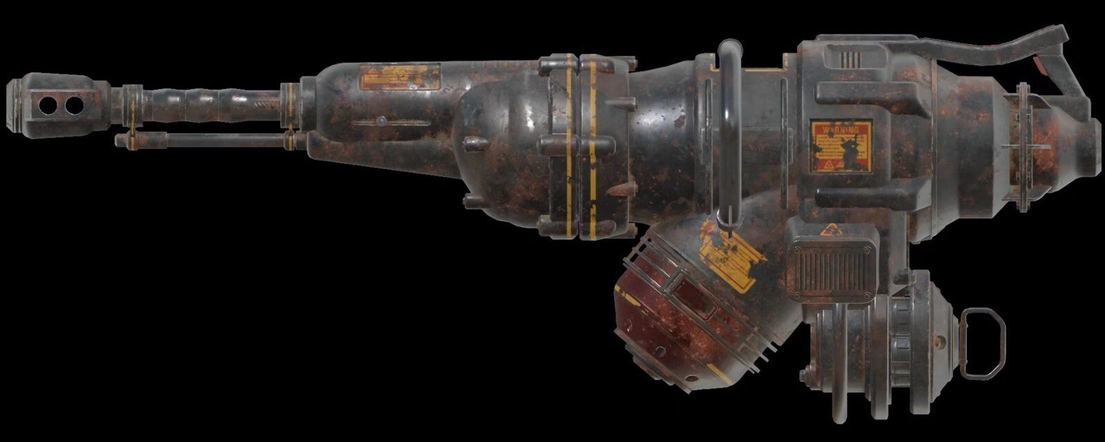 custom 1/6 Cyberpunk wastland  Gatling Gun  for fallout t60 t51 x01