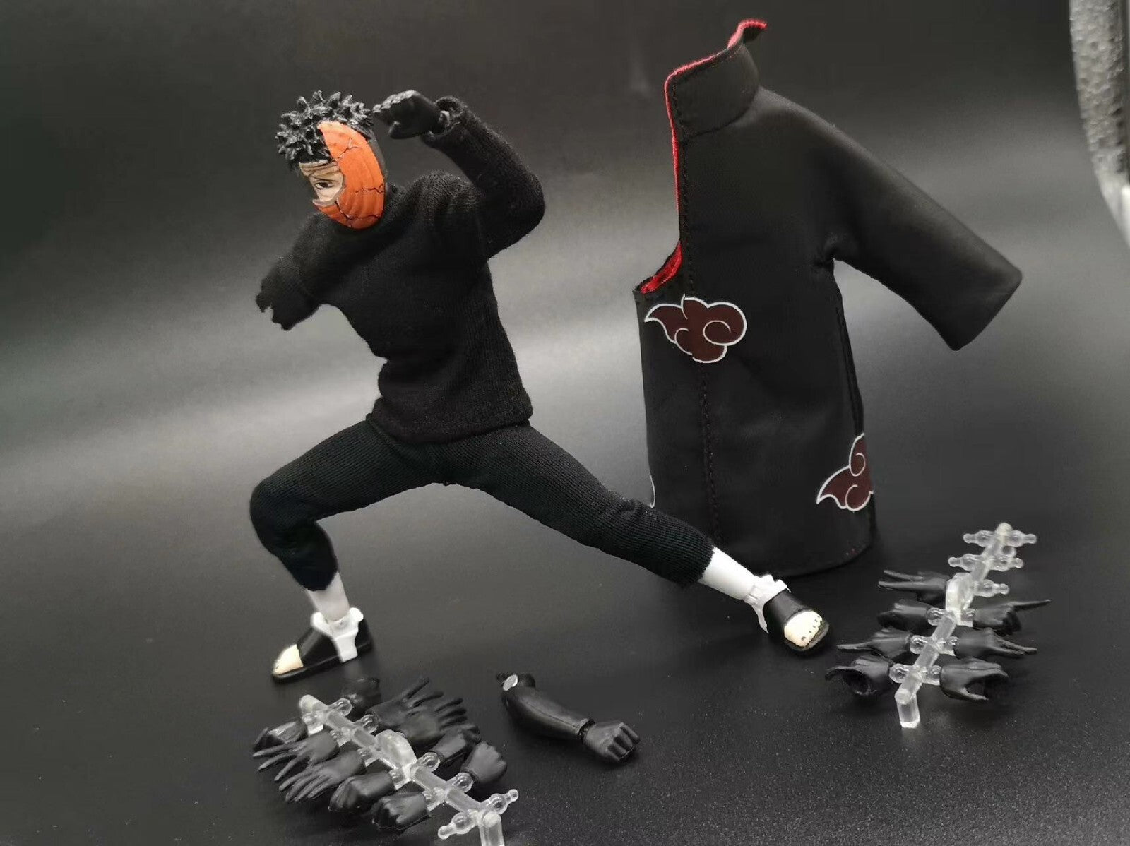 CUSTOM 1/12  shf Uchiha Obito   6 inch figure