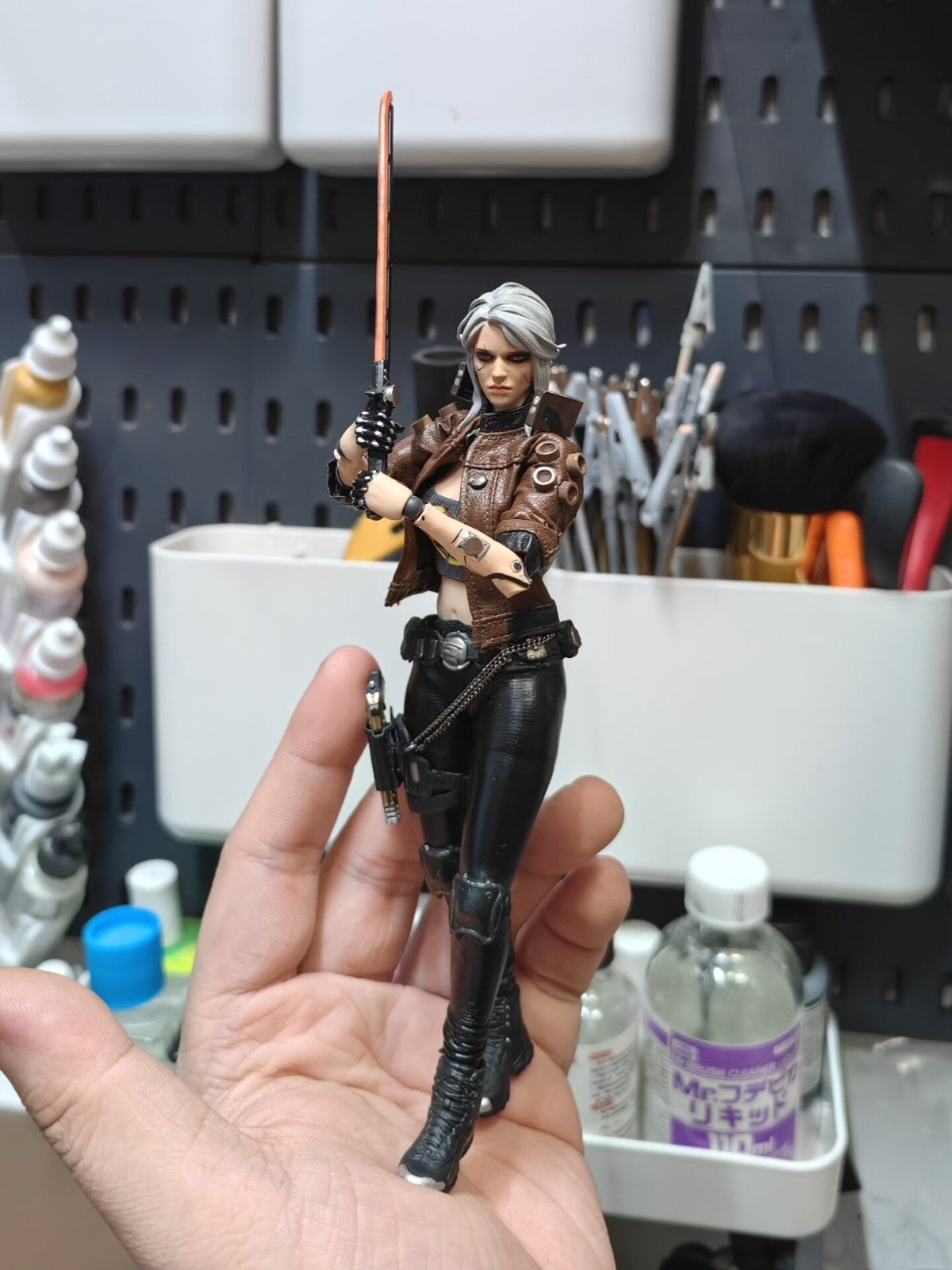 custom 1/12  Cyberpunk 2077 V FIGURE need about 120 days