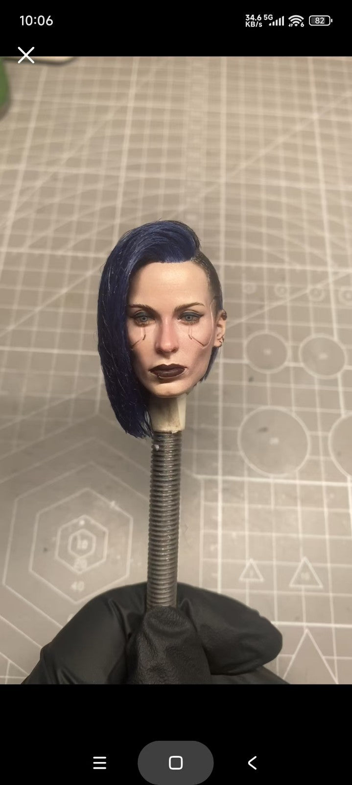 1/6  Cyberpunk 2077 v head  need  50days