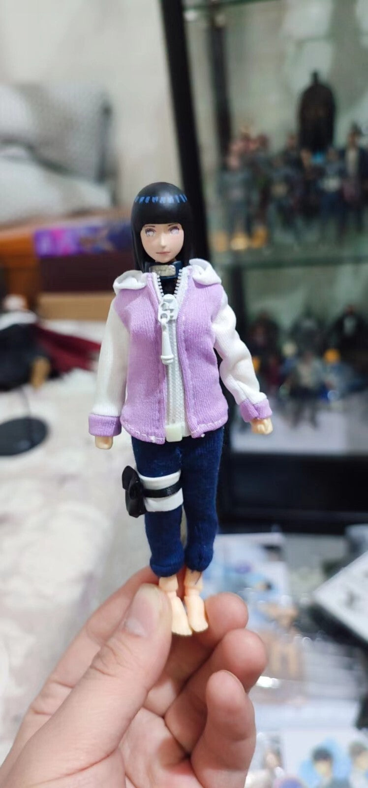 custom 1/12 Hyūga Hinata 6 inch shf  figure
