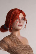 custom 1/6  Triss Merigold  head