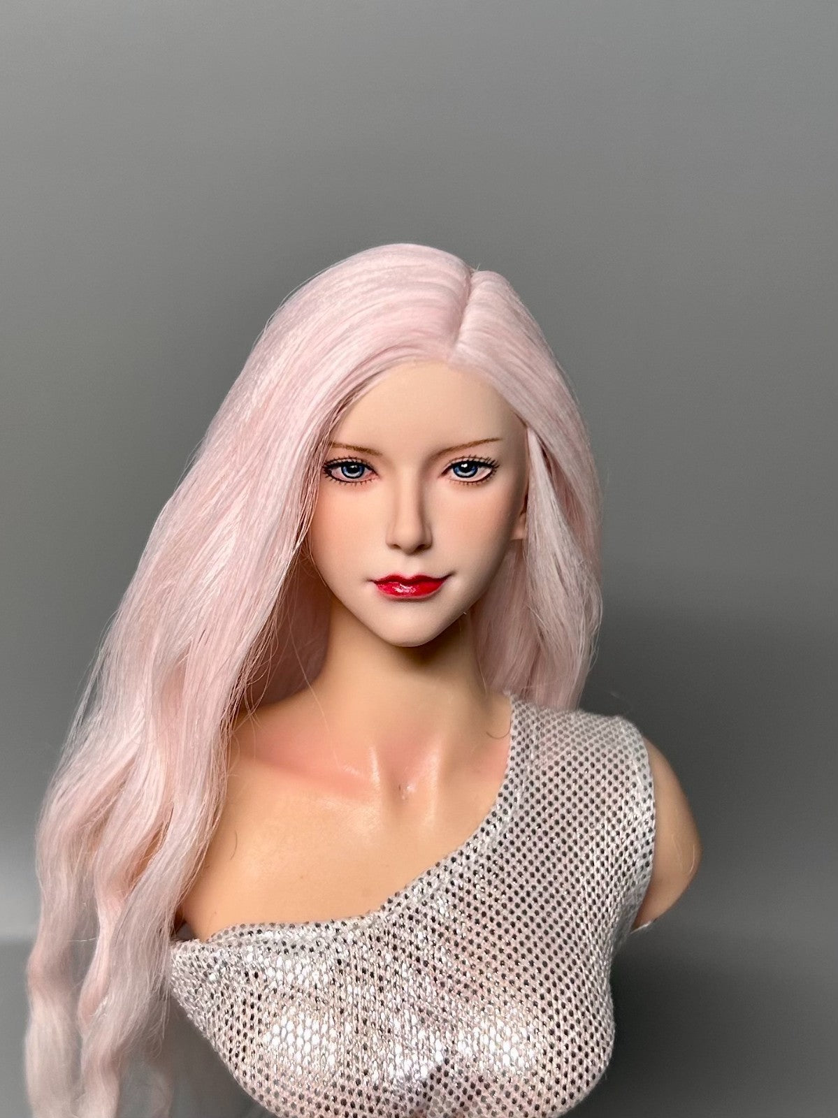 custom 1/6 Cyberpunk 2077 girl  head    Model for 12'' Action Figure