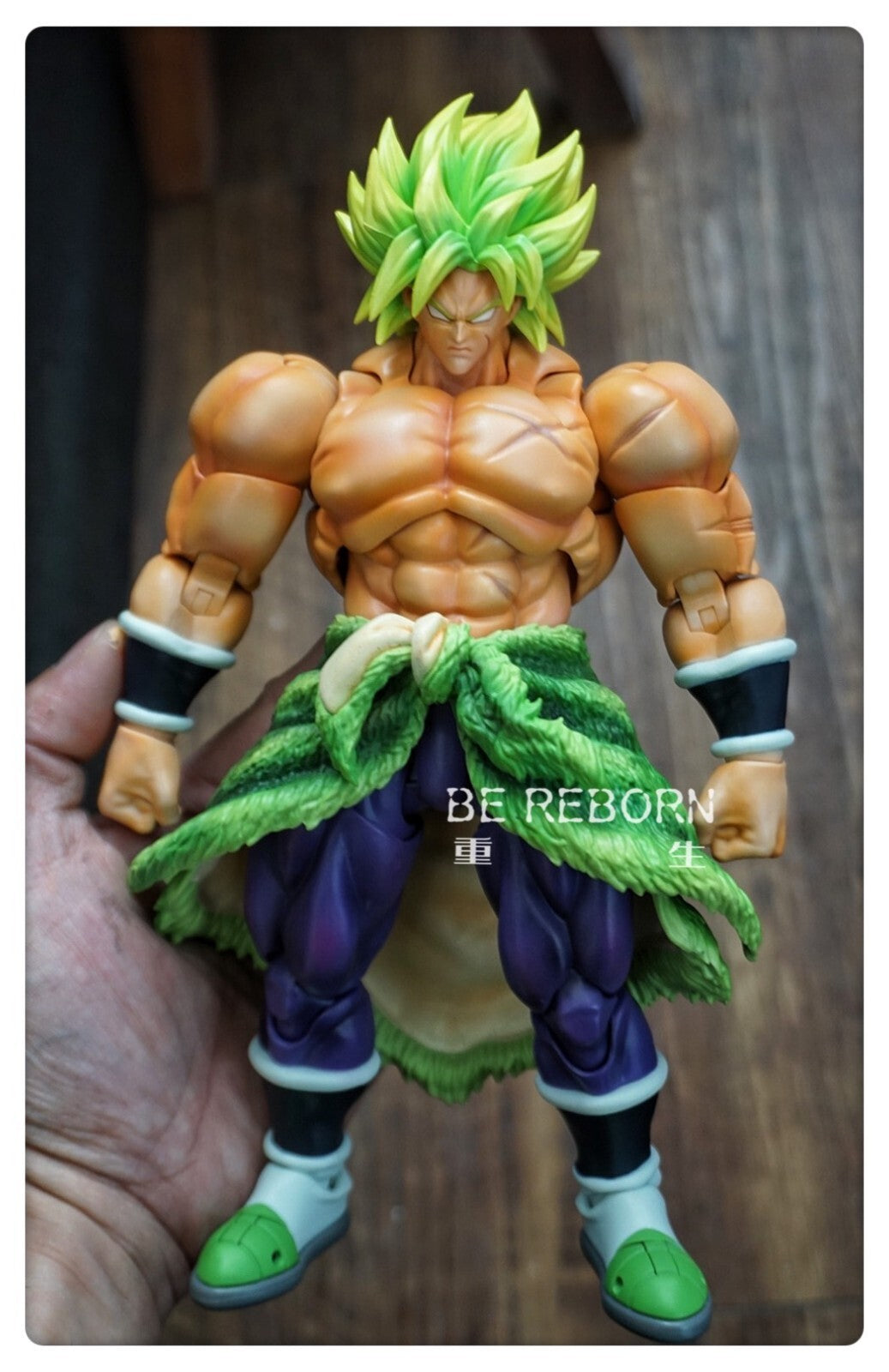 custom  repaintDragon Ball Z SHF s.h.figuarts  broly