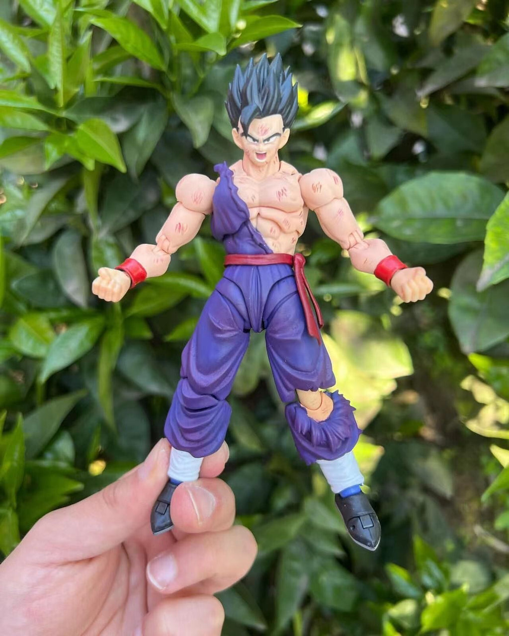 custom dragonball shf figure gohan