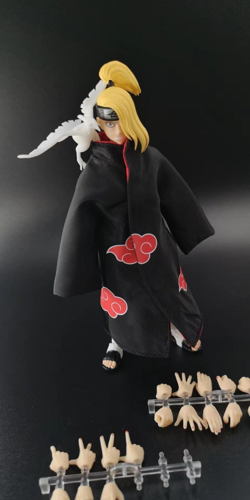 custom 1/12  Akatsuki  Deidara   6 inch shf  figure