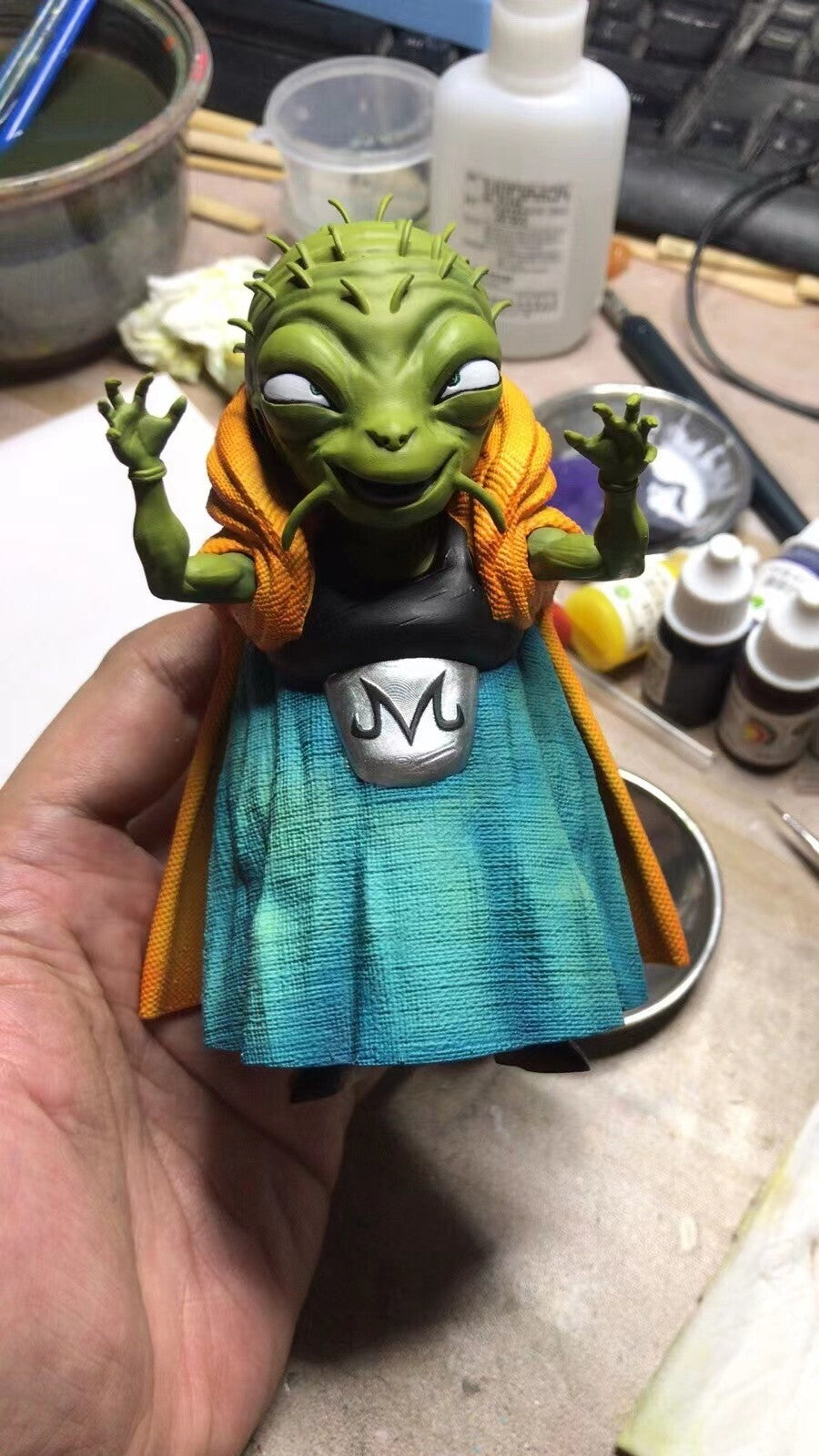 custom dragon ball Babidi Resin GK Anime Statue 12cm