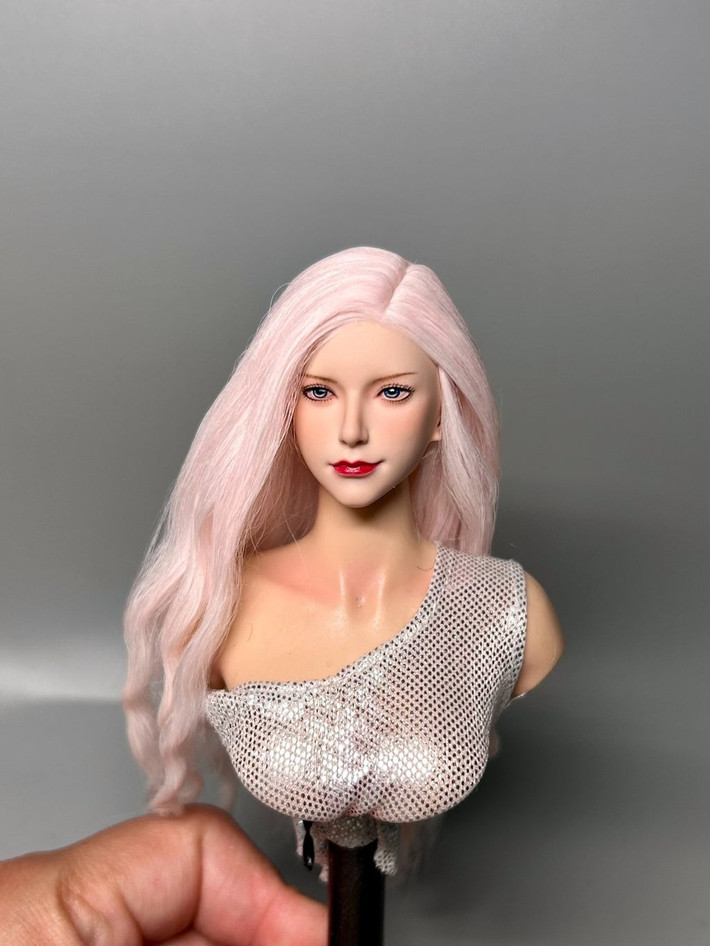 custom 1/6 Cyberpunk 2077 girl  head    Model for 12'' Action Figure
