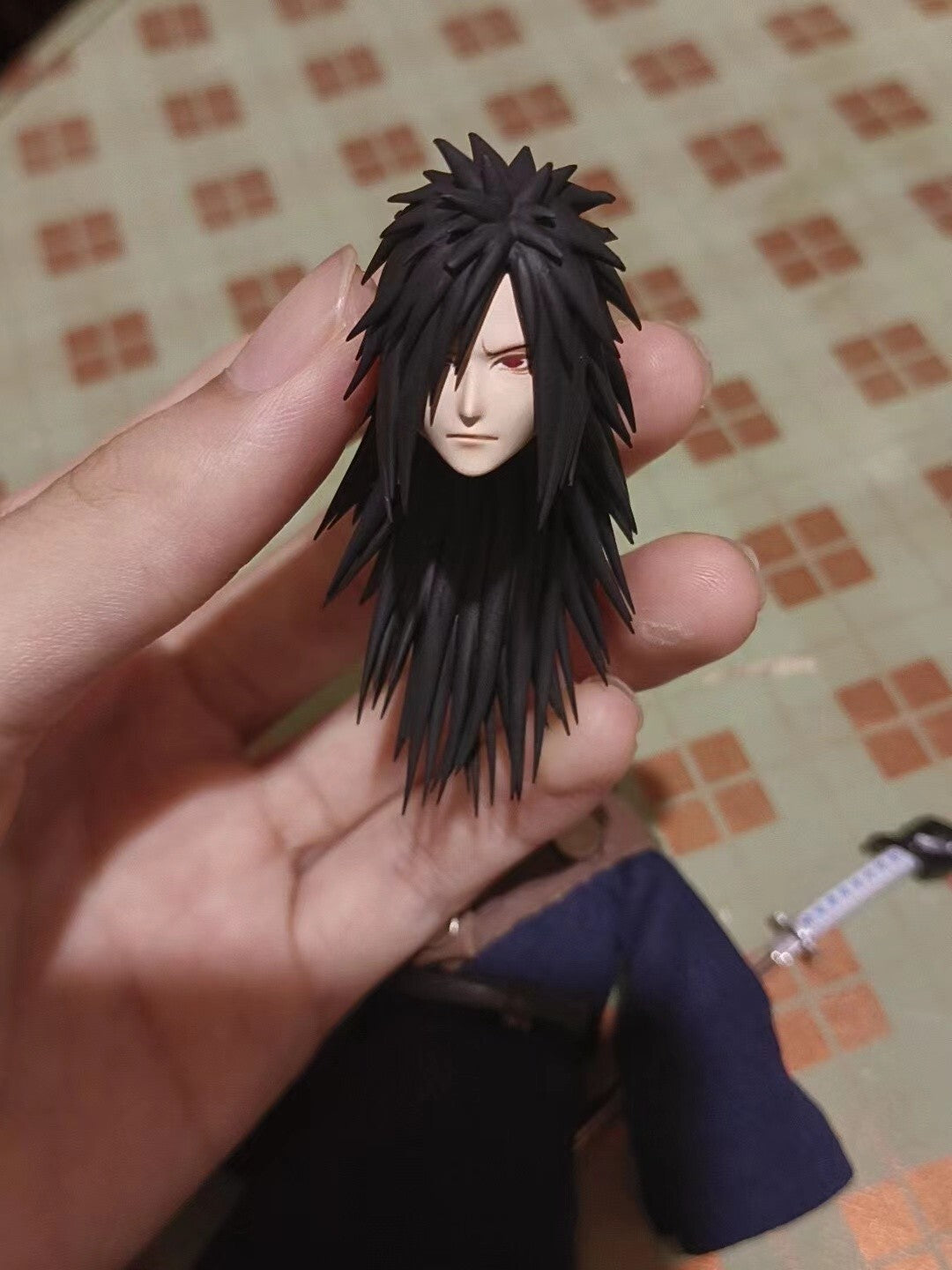 custom 1/12 Uchiha Madara 6 inch shf  figure