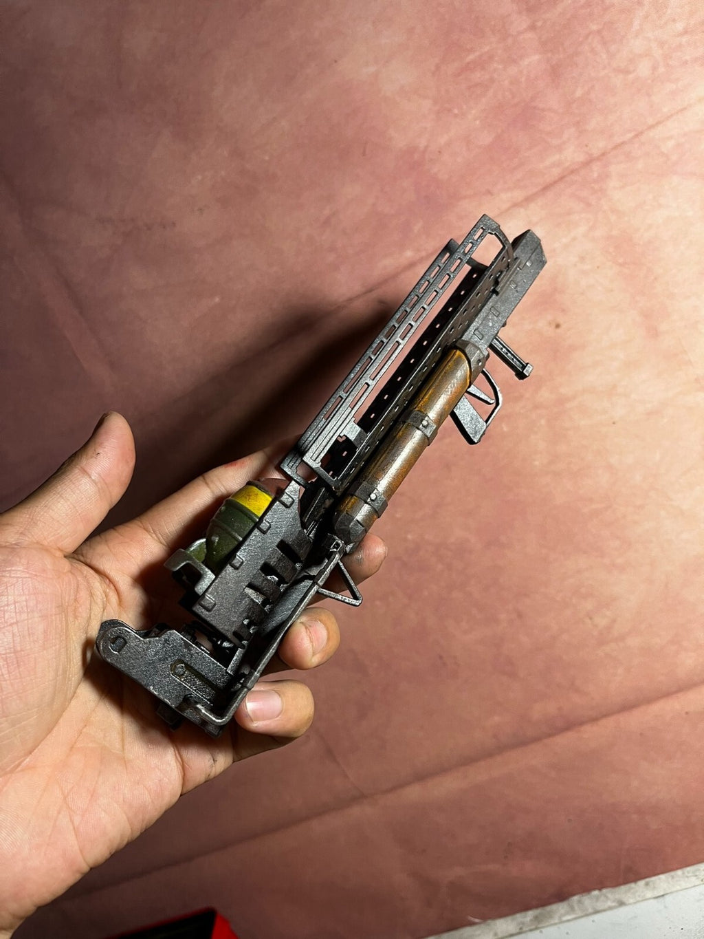 custom 1/6 Cyberpunk wastland gun  for fallout t60 figure threezero