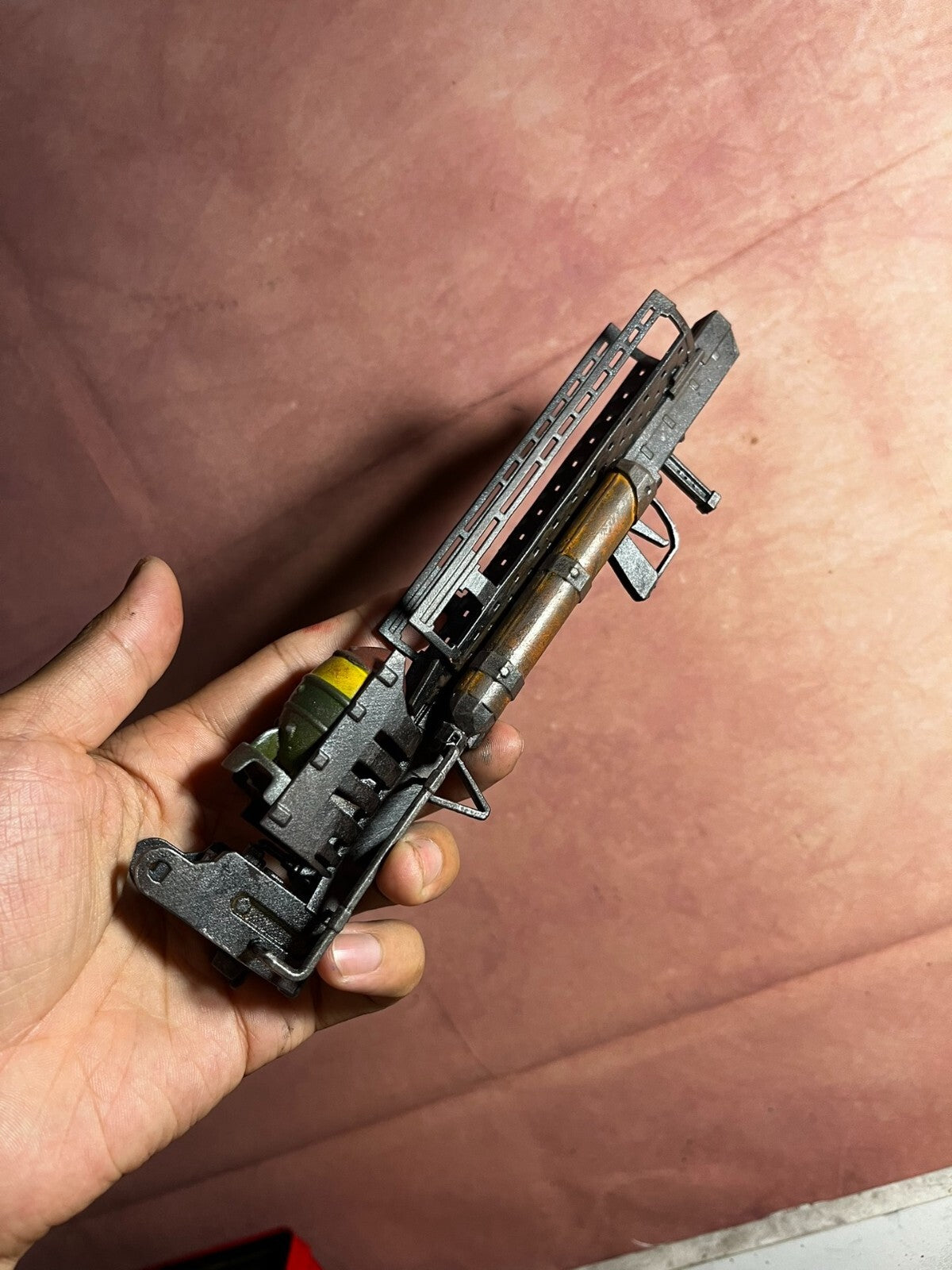 custom 1/6 Cyberpunk wastland gun  for fallout t60 figure threezero