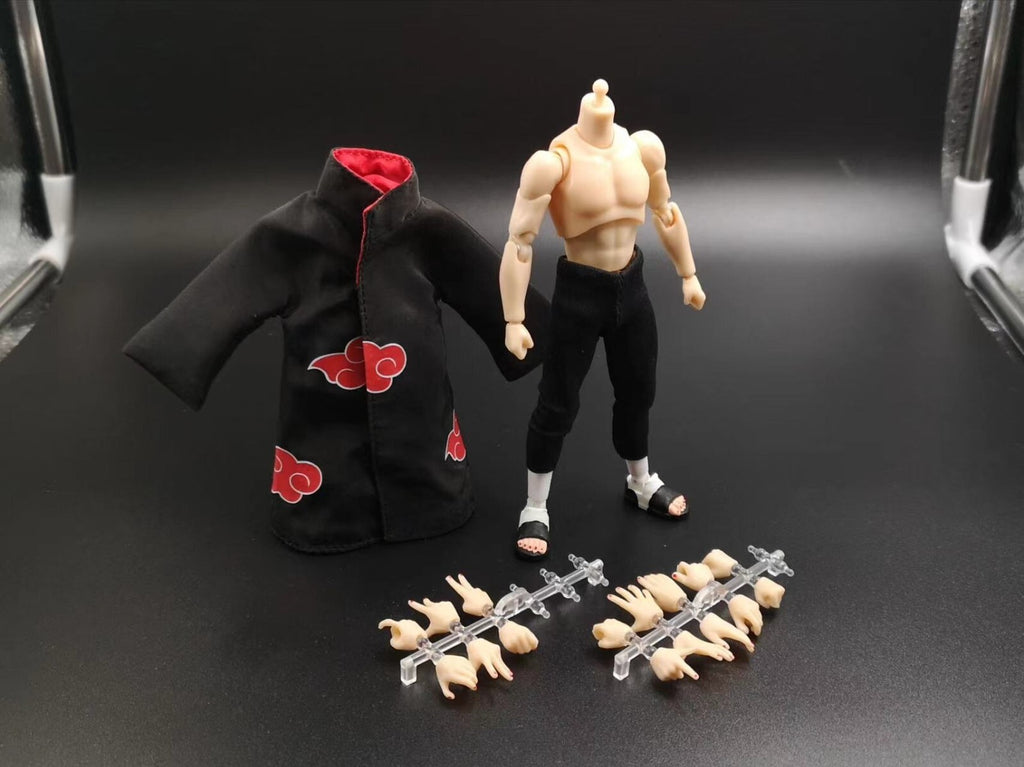 custom 1/12 Akatsuki body 6 inch shf  figure